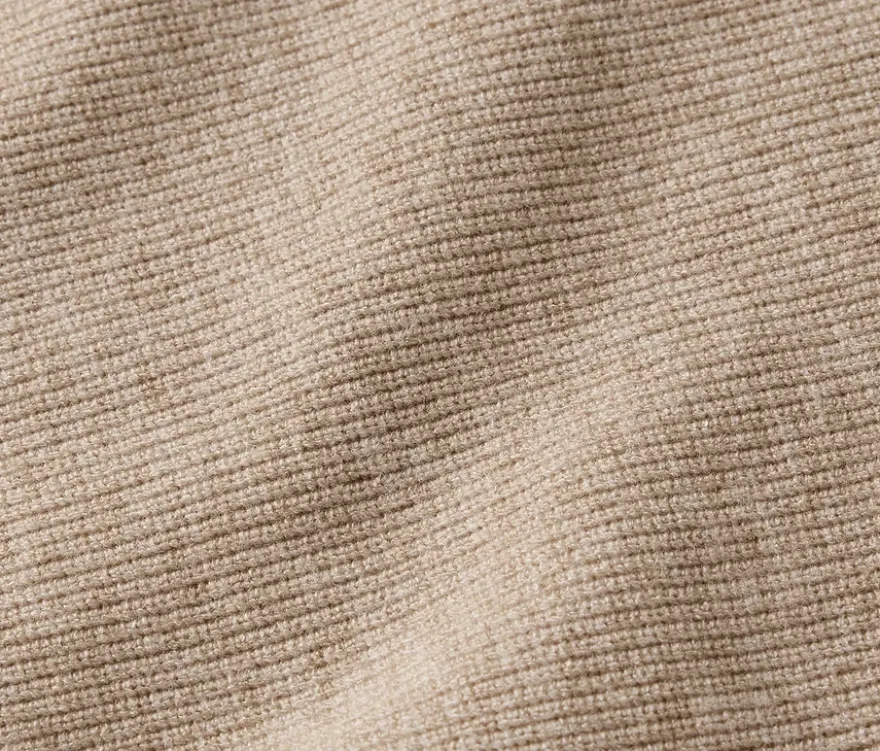 Feinstrickpullover, beige meliert