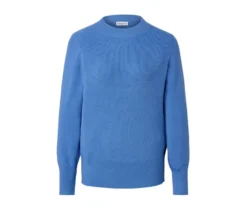 Feinstrickpullover, blau