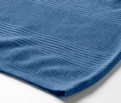 Feinstrickpullover, blau