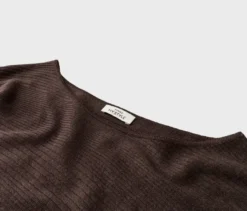 Feinstrickpullover, braun
