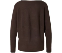 Feinstrickpullover, braun