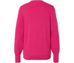 Feinstrickpullover, fuchsia