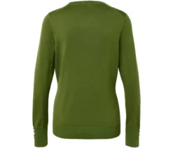 Feinstrickpullover, hellgrün