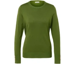 Feinstrickpullover, hellgrün