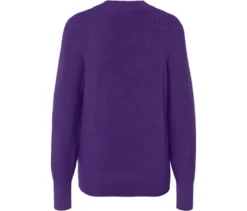 Feinstrickpullover, lila