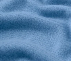 Feinstrickpullover mit Cashmere, blau