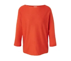 Feinstrickpullover, orange