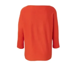 Feinstrickpullover, orange