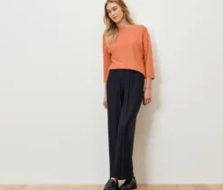 Feinstrickpullover, peach