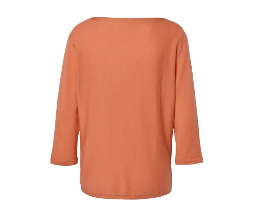 Feinstrickpullover, peach