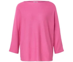 Feinstrickpullover, rosa