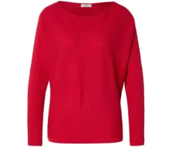 Feinstrickpullover, rot