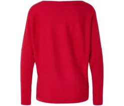 Feinstrickpullover, rot