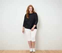 Feinstrickpullover, schwarz