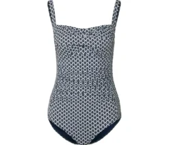 Figurformender Badeanzug, blau