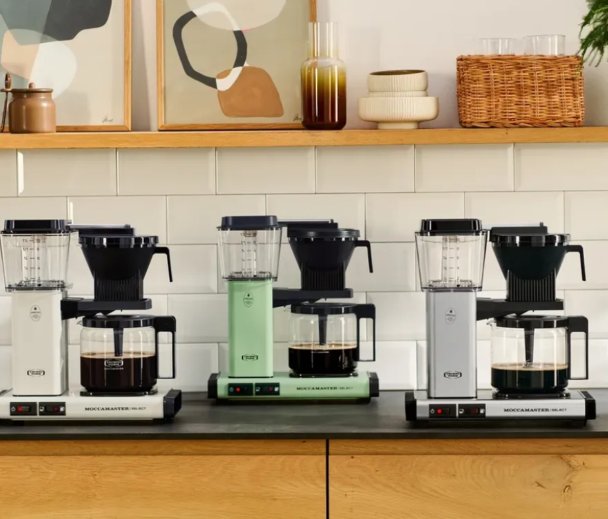 Filterkaffeemaschine »Moccamaster KBG Select«, alu gebürstet