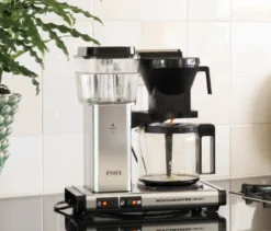 Filterkaffeemaschine »Moccamaster KBG Select«, alu gebürstet
