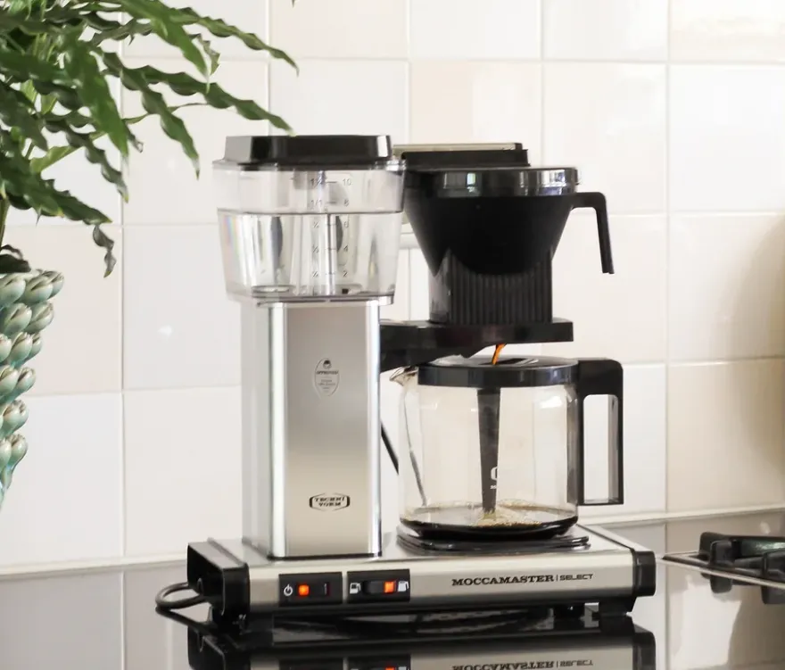 Filterkaffeemaschine »Moccamaster KBG Select«, alu gebürstet