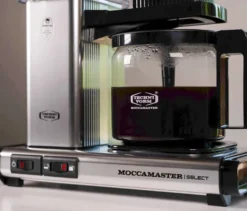 Filterkaffeemaschine »Moccamaster KBG Select«, alu gebürstet