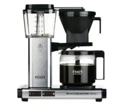 Filterkaffeemaschine »Moccamaster KBG Select«, alu gebürstet