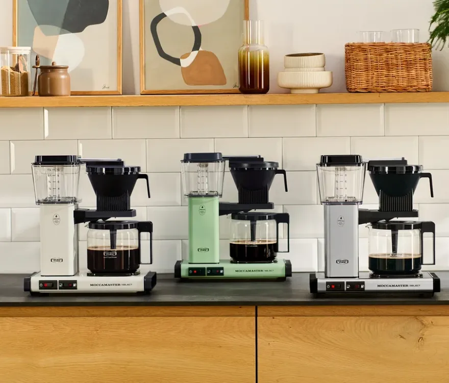 Filterkaffeemaschine »Moccamaster KBG Select«, weiß
