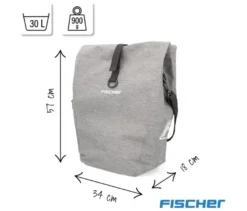FISCHER Gepäckträgertasche PLUS Cita