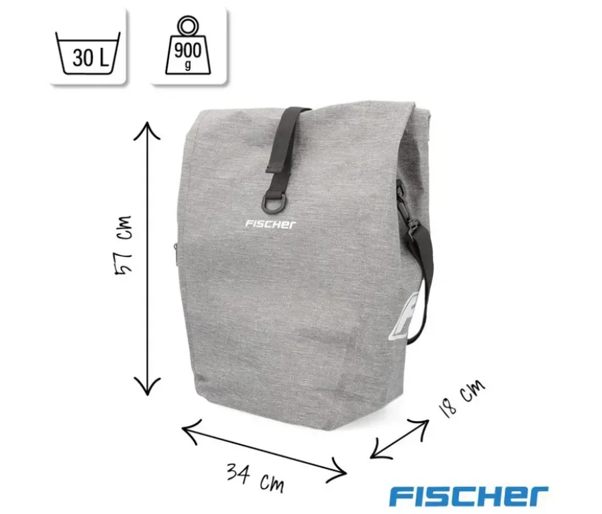 FISCHER Gepäckträgertasche PLUS Cita