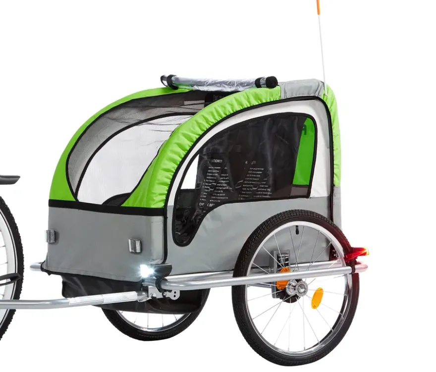 FISCHER Kinder-Komfort-Fahrradanhänger