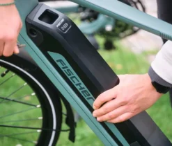 FISCHER Trekking E-Bike VIATOR 2.1 ACTIVE, mittel, Trapez-Rahmen