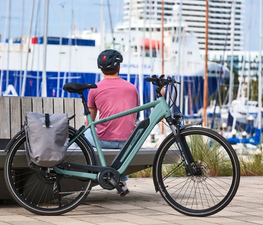 FISCHER Trekking E-Bike VIATOR 2.1 ACTIVE, groß, Diamant-Rahmen