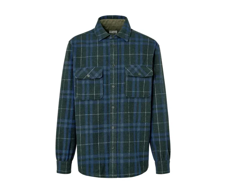Flanell-Hemdjacke