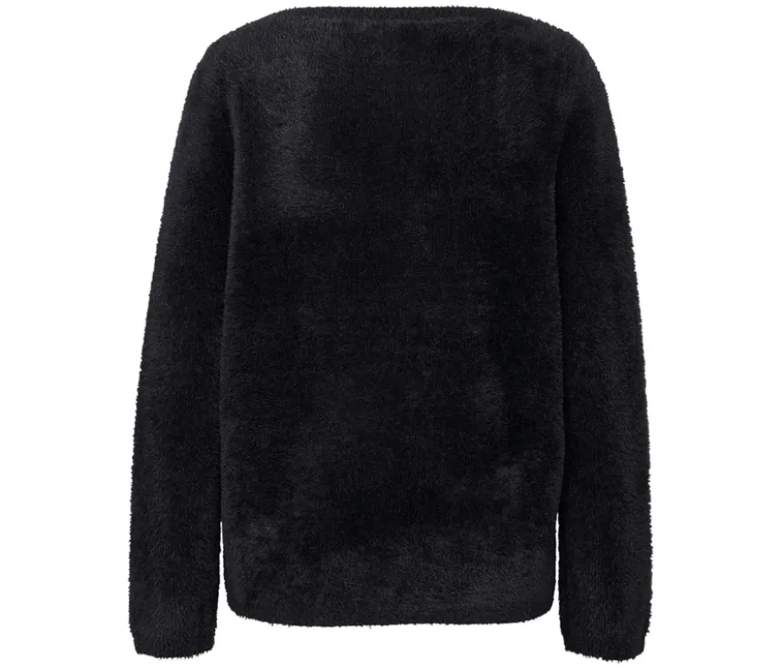 Flauschiger Strickpullover