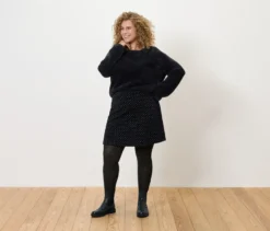 Flauschiger Strickpullover