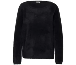 Flauschiger Strickpullover