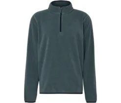Fleece-Troyer, salbei-blau
