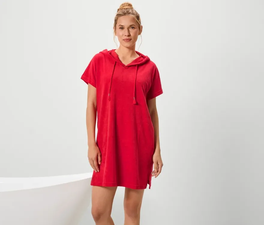Frottee-Strandkleid