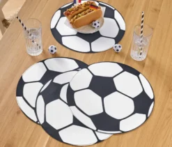 4 Fußball-Platzsets