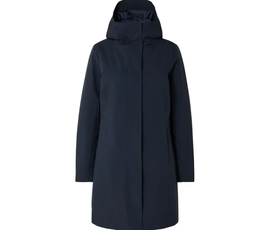 Funktionsmantel, navy