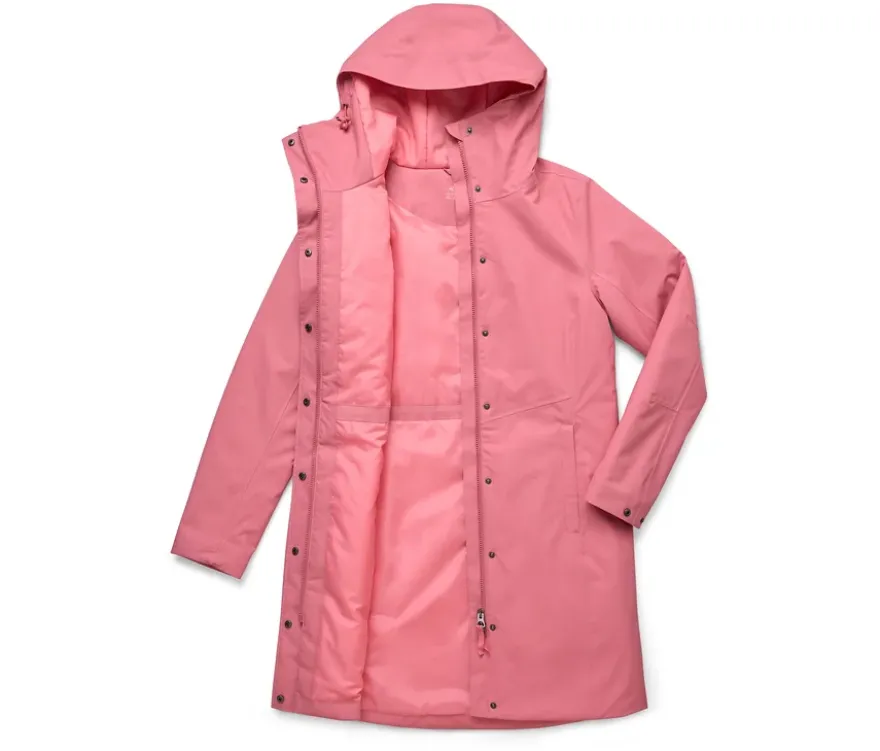 Funktionsmantel, rosa