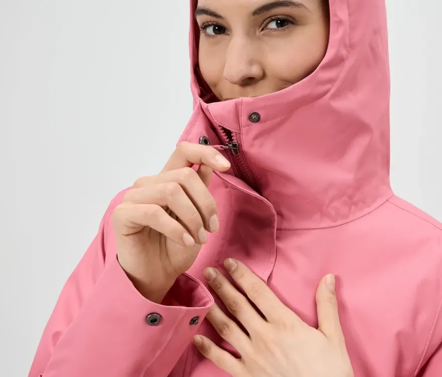 Funktionsmantel, rosa