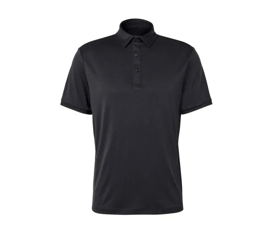 Funktions-Poloshirt, anthrazit