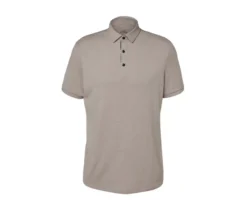 Funktions-Poloshirt, beige