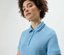 Funktionspoloshirt, hellblau