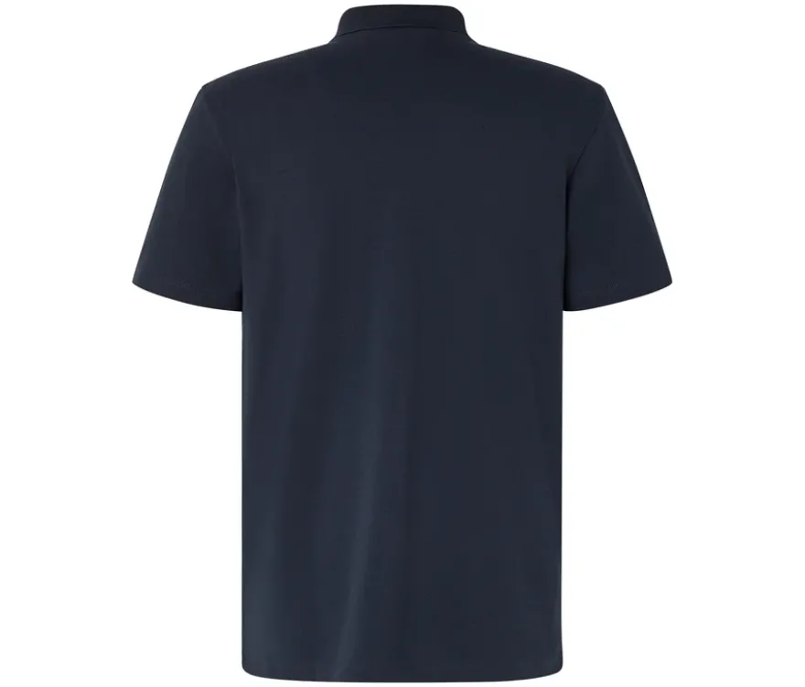 Funktions-Poloshirt, navy