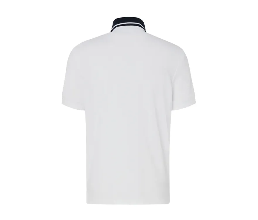 Funktions-Poloshirt, weiß