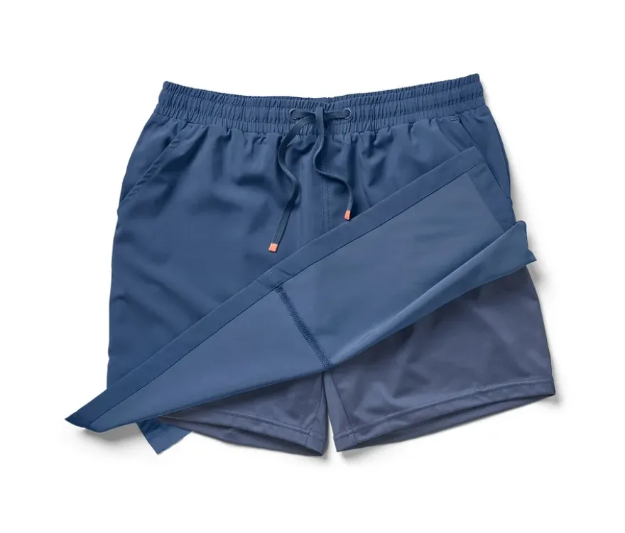 Funktionsrockshorts, blau