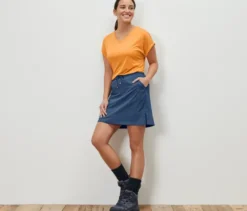 Funktionsrockshorts, blau