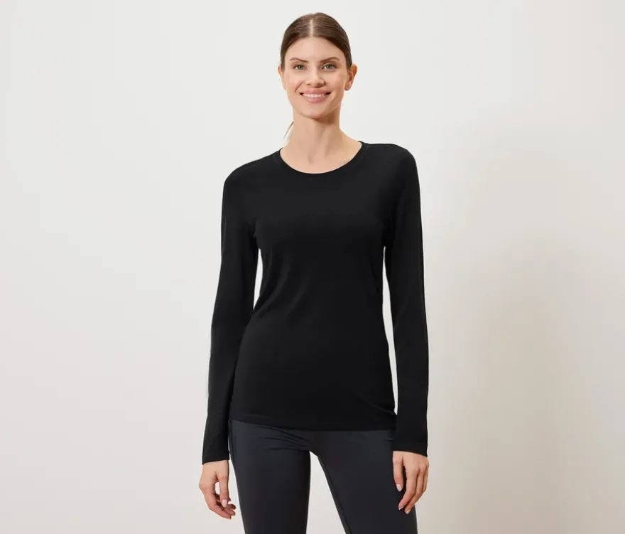 Funktionsshirt mit Merinowolle