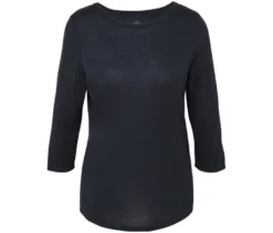 Funktionsshirt mit 3/4-Ärmel, blau