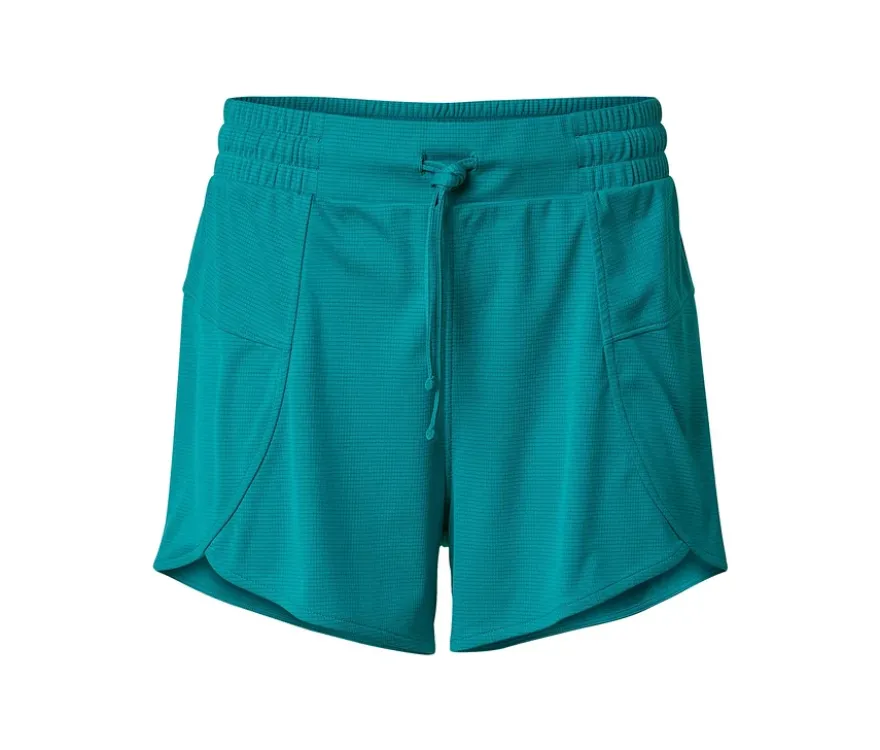 Funktionsshorts, türkis